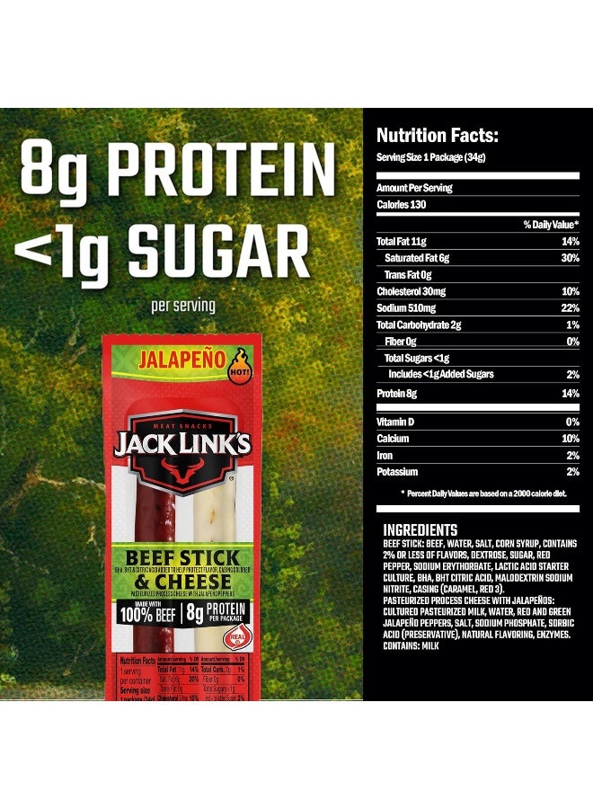 Jack Link's Jalapeno Beef and Cheese Sticks Combo Pack - Image 2